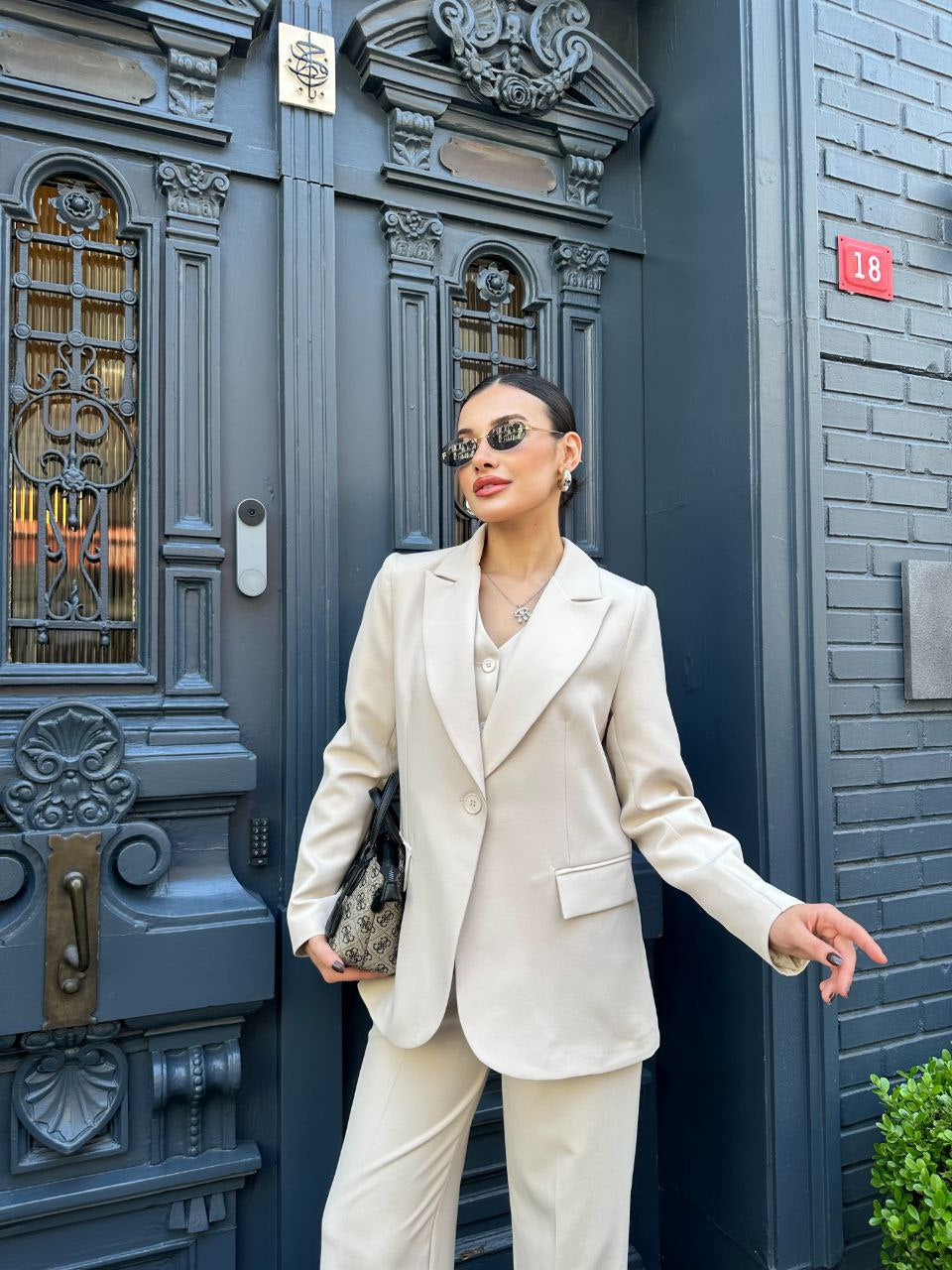 costume 3 pieces 🇹🇷  gilet + blazer avec doublure + pantalon classique