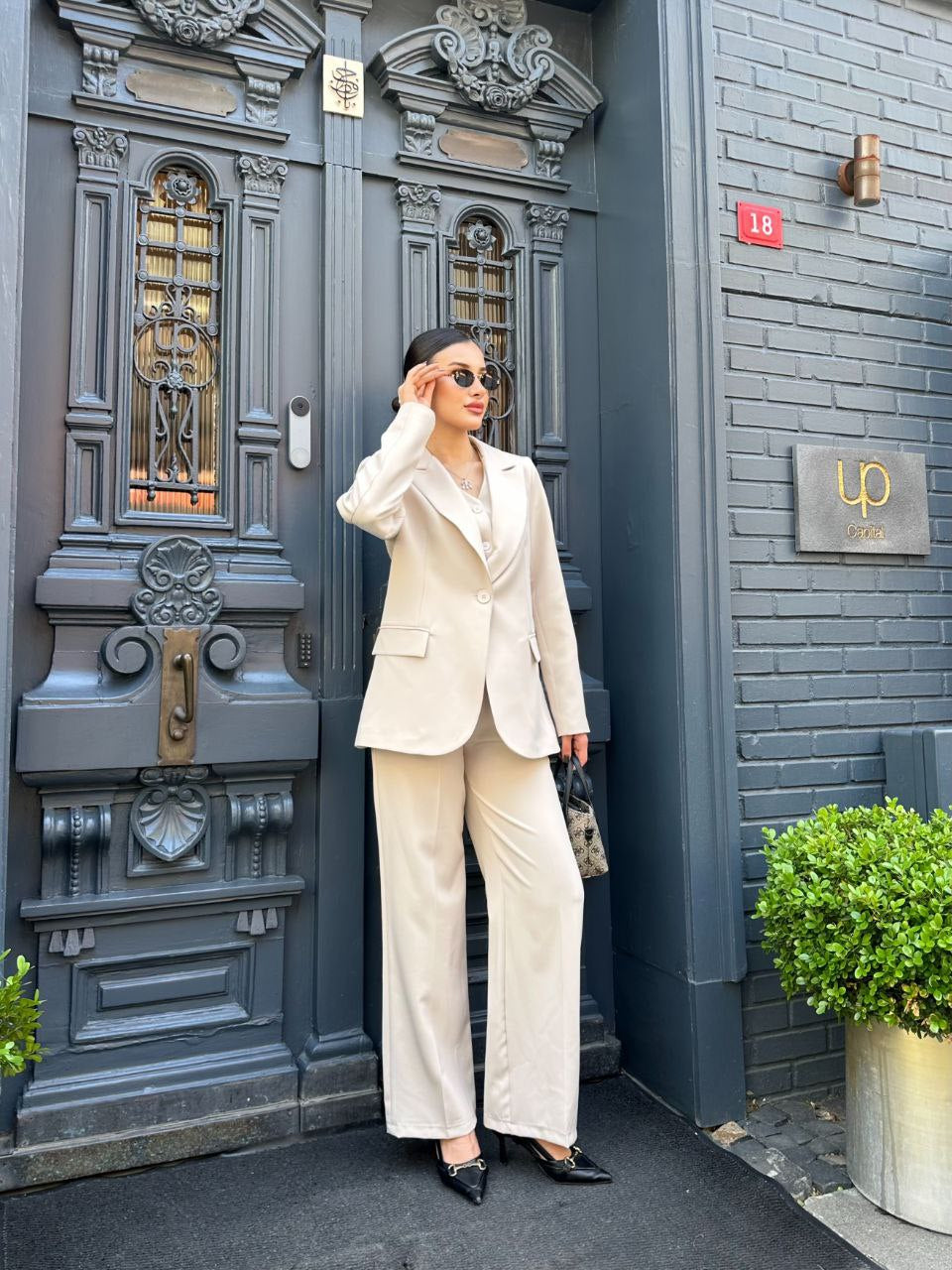 costume 3 pieces 🇹🇷  gilet + blazer avec doublure + pantalon classique