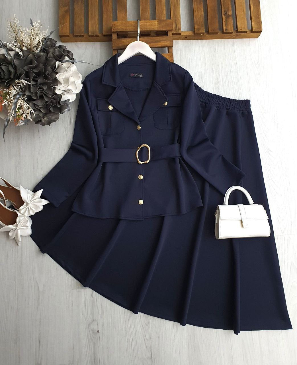 ensemble jupe 🇹🇷  blazer + ceinture