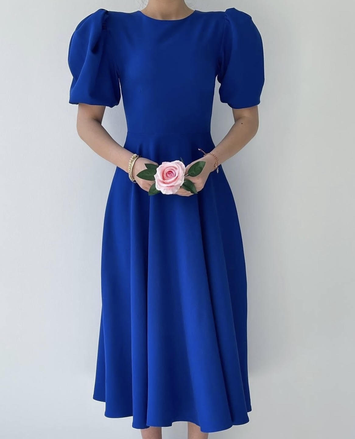 robe fancy bleue